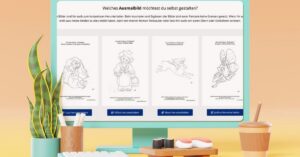 Ausmalbilder zum Buch «Trollzauber»