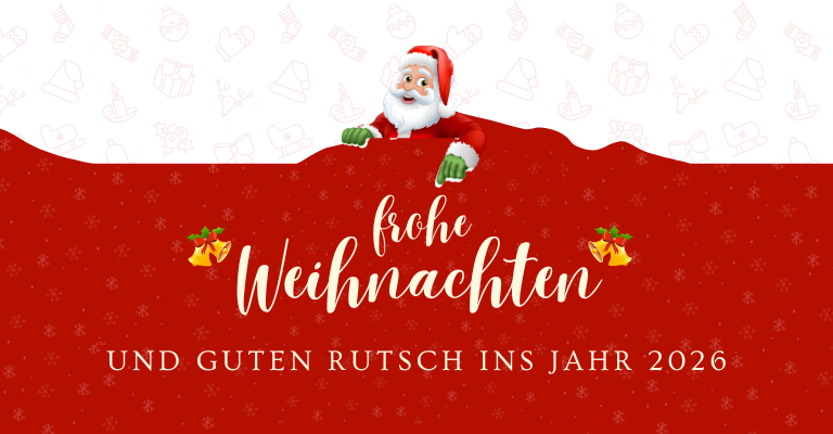 Bannerbild "frohe Weihnachten" - lizensiert via canva.com