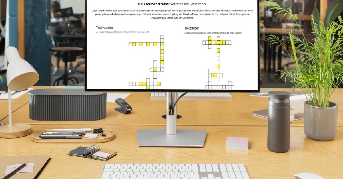 Kreuzworträtsel zum Buch «Trollzauber»