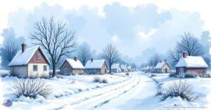 Winterlandschaft - Wünsche für 2026