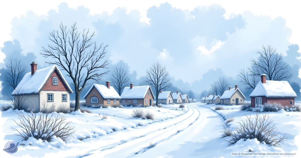 Winterlandschaft - Wünsche für 2026