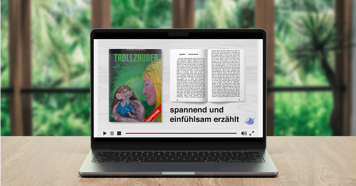 Video zur Leseprobe zum Buch Trollzauber von Katja Schmoll