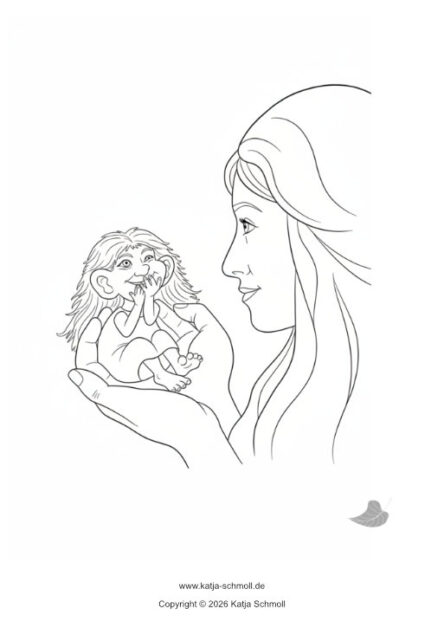 Lisa als Trollkind